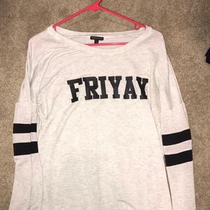 Long sleeve Friyay tee